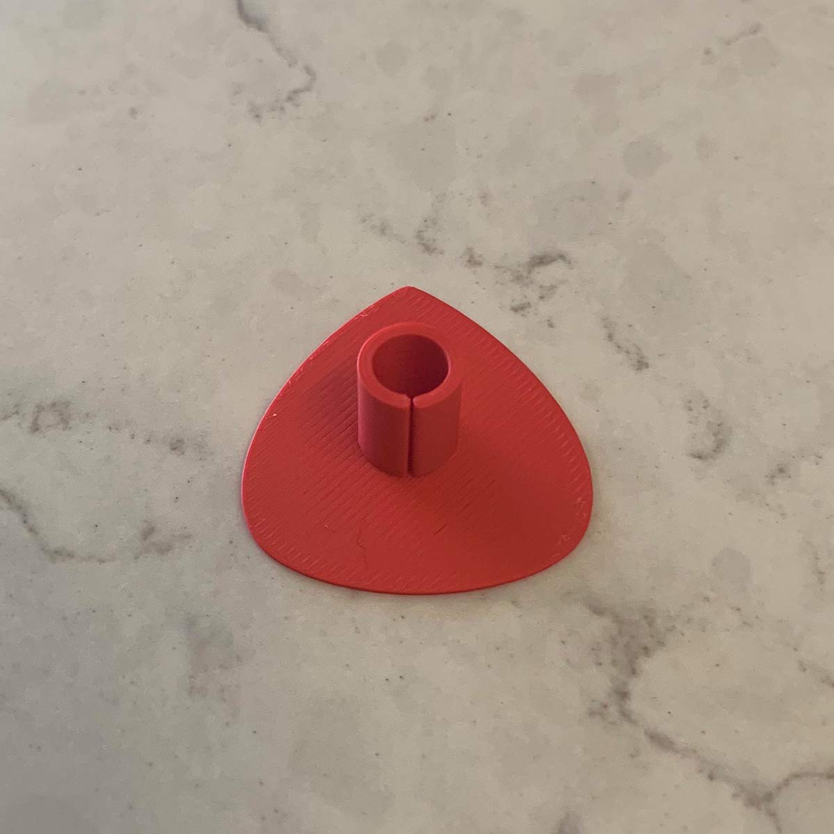 Guitar Pick Shaped 3d Printed Trivet Leg