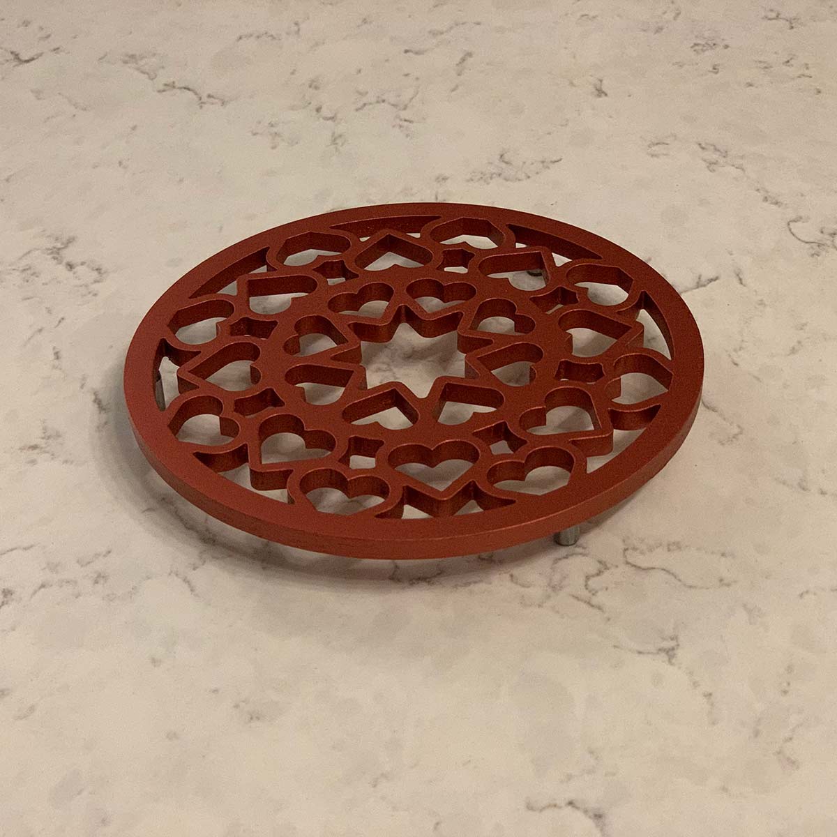 Heart Anniversary Trivet Platescape
