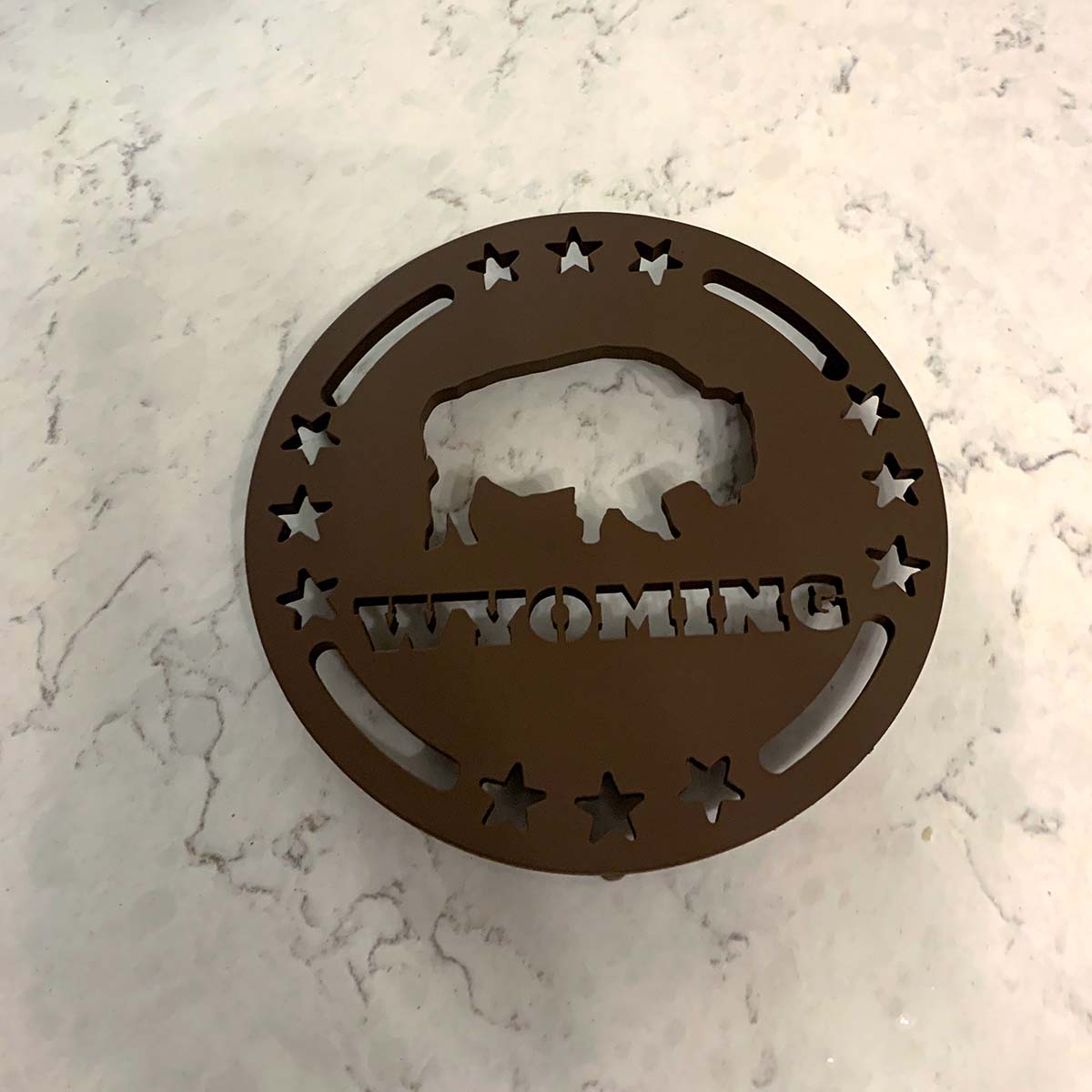 Wyoming Bison Trivet